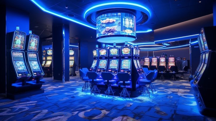 hokiwin99 Lucky Number live host studio with real-time number draw machine and HD broadcast